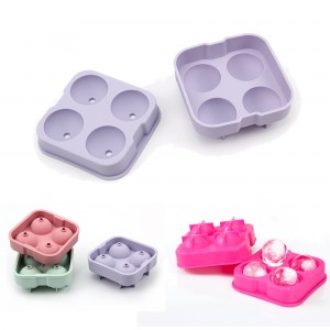 Silicone Round Ice Sphere Tray