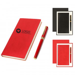 Notebook With Ballpoint Pen