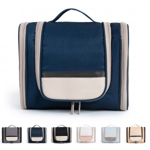 Travel Toiletry Organizer Bag With Hanging Hook