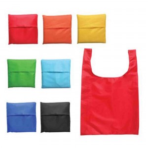 Foldable Shopping Tote Bag With Pouch
