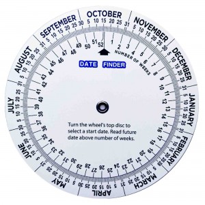 Date Finder Calculator Wheel