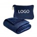2 in 1 Travel Pillow Blanket
