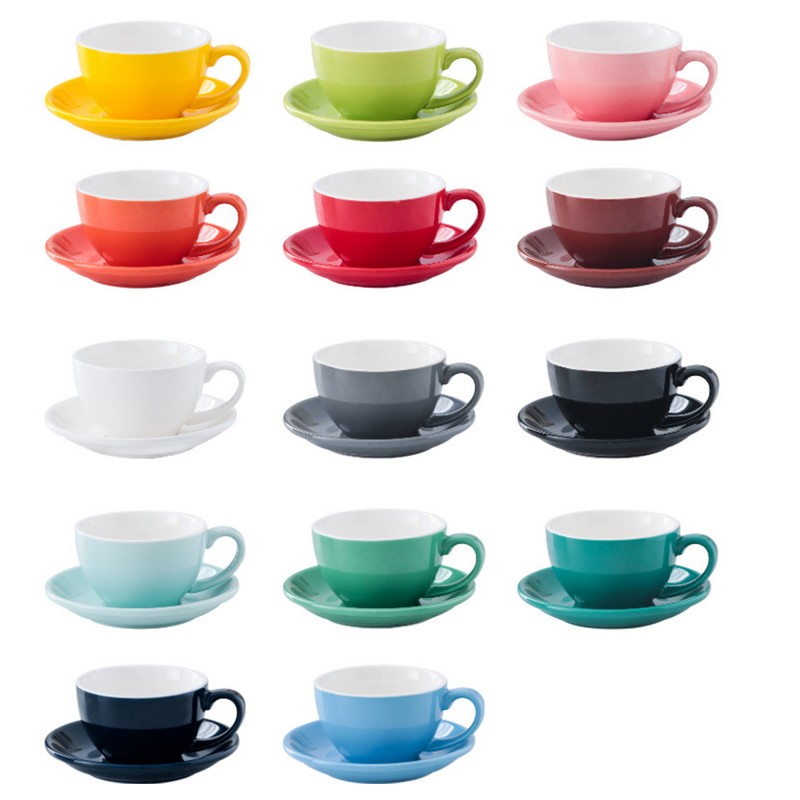 10 OZ Ceramic Coffee Cup Set
