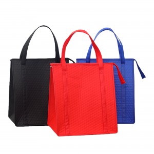 Insulated Non-Woven Grocery Tote Bag