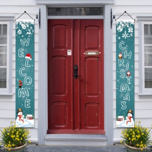 Christmas Door Curtain