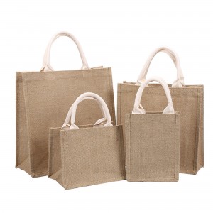 Jute Gift Tote Bag