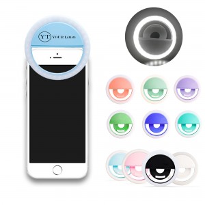 Mobile Ring Selfie LED Light Phone